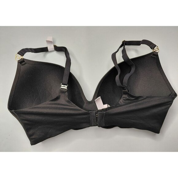 Victorias Secret Push-Up Bra Set 34D Black & Green Adjustable Straps - Picture 5 of 10